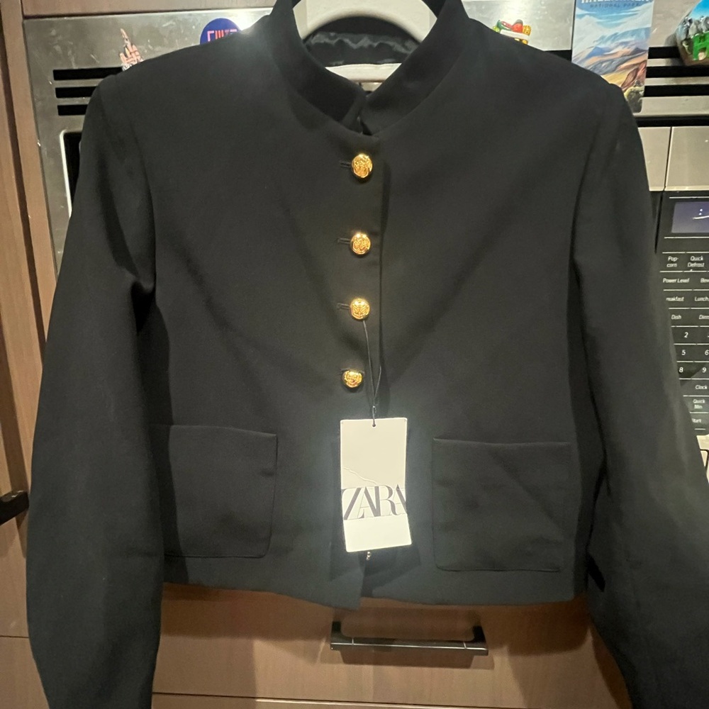 Black formal jacket - zara